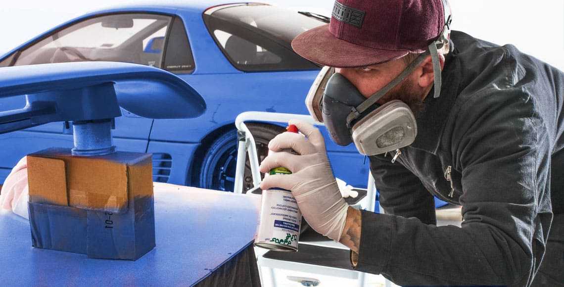 Время высыхания краски из баллончика на металле