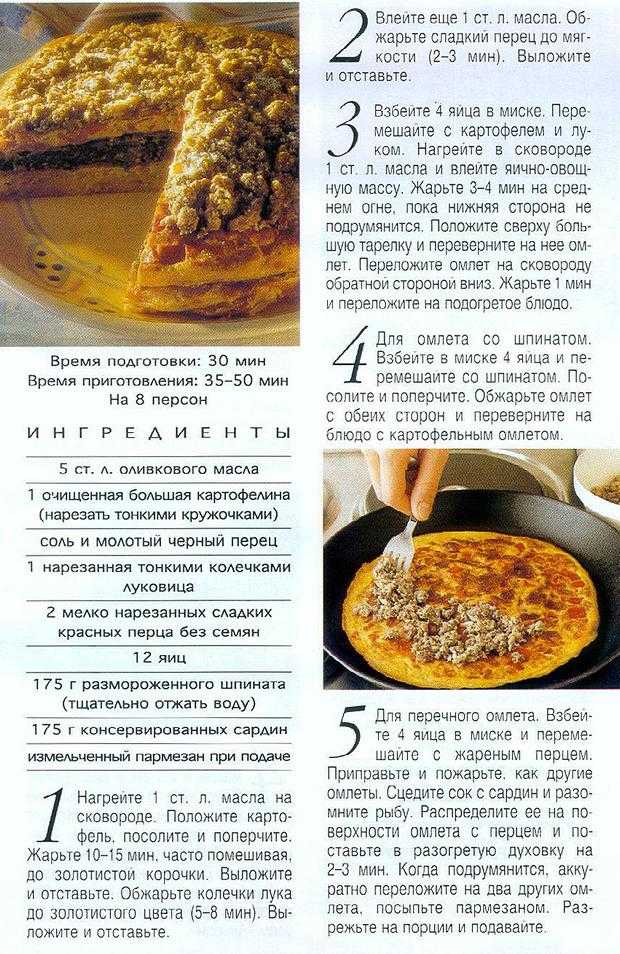 Пышный омлет - рецепт с молоком и яйцом на сковороде