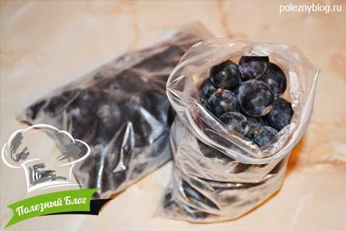 Как правильно замораживать виноград на зиму