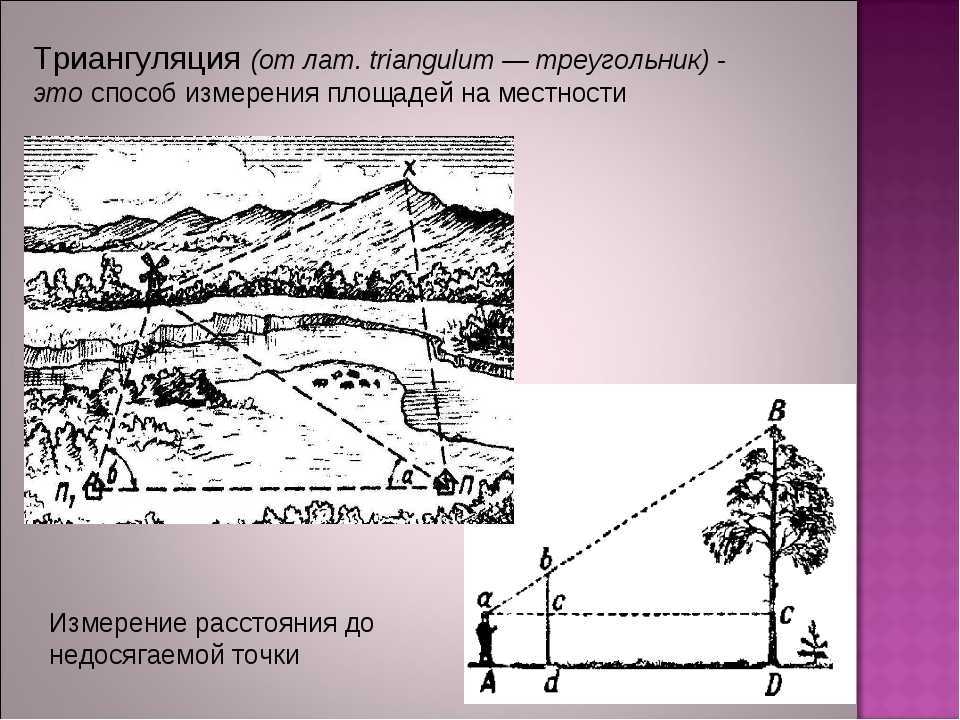 Что такое пункт триангуляции