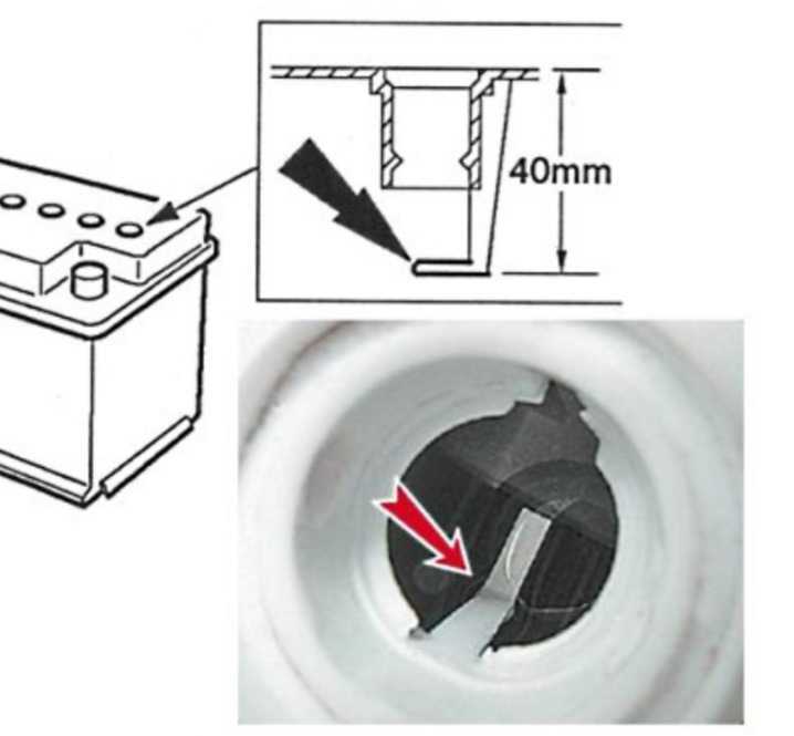 Сколько литров электролита в аккумуляторе 190
