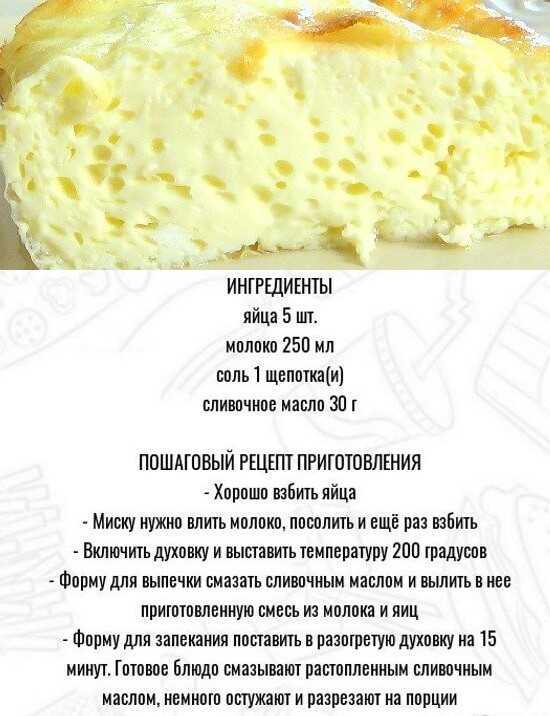 Омлет с молоком и яйцом на сковороде - 6 рецептов пышного омлета