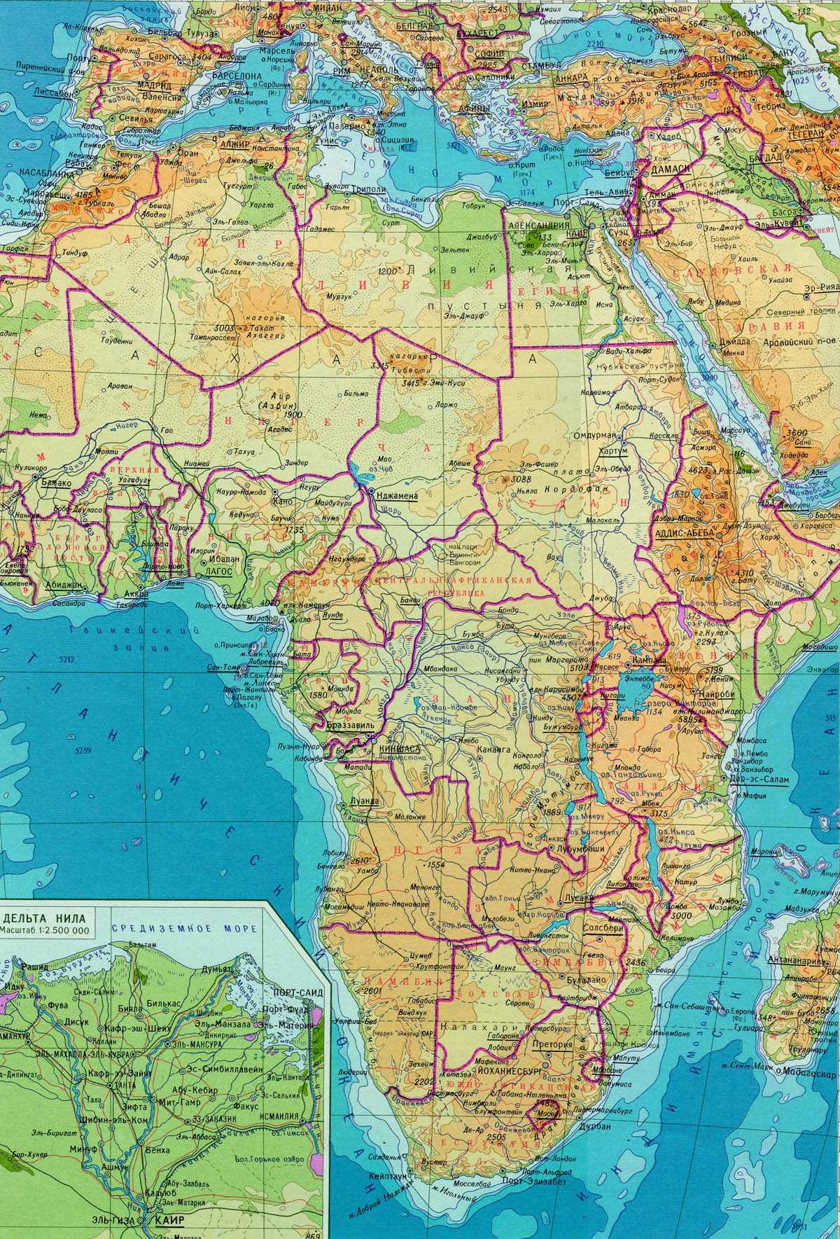 Крайние материковые и островные точки африки: названия, географические координаты и описание — природа мира