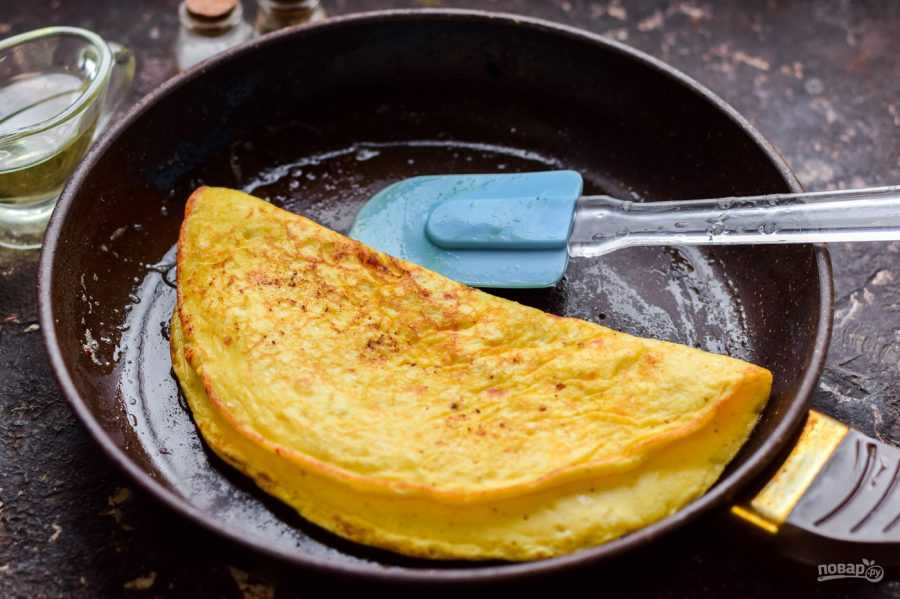 Сколько калорий в омлете из 2 яиц? | mnogoli.ru