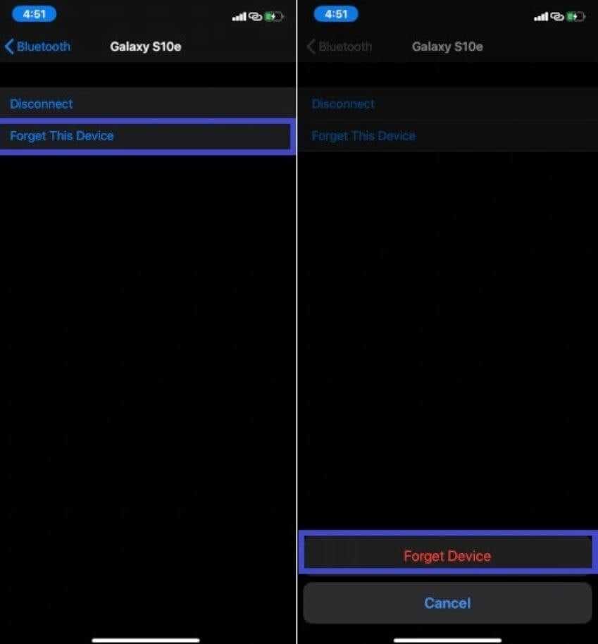 Как восстановить забытое устройство bluetooth на iphone