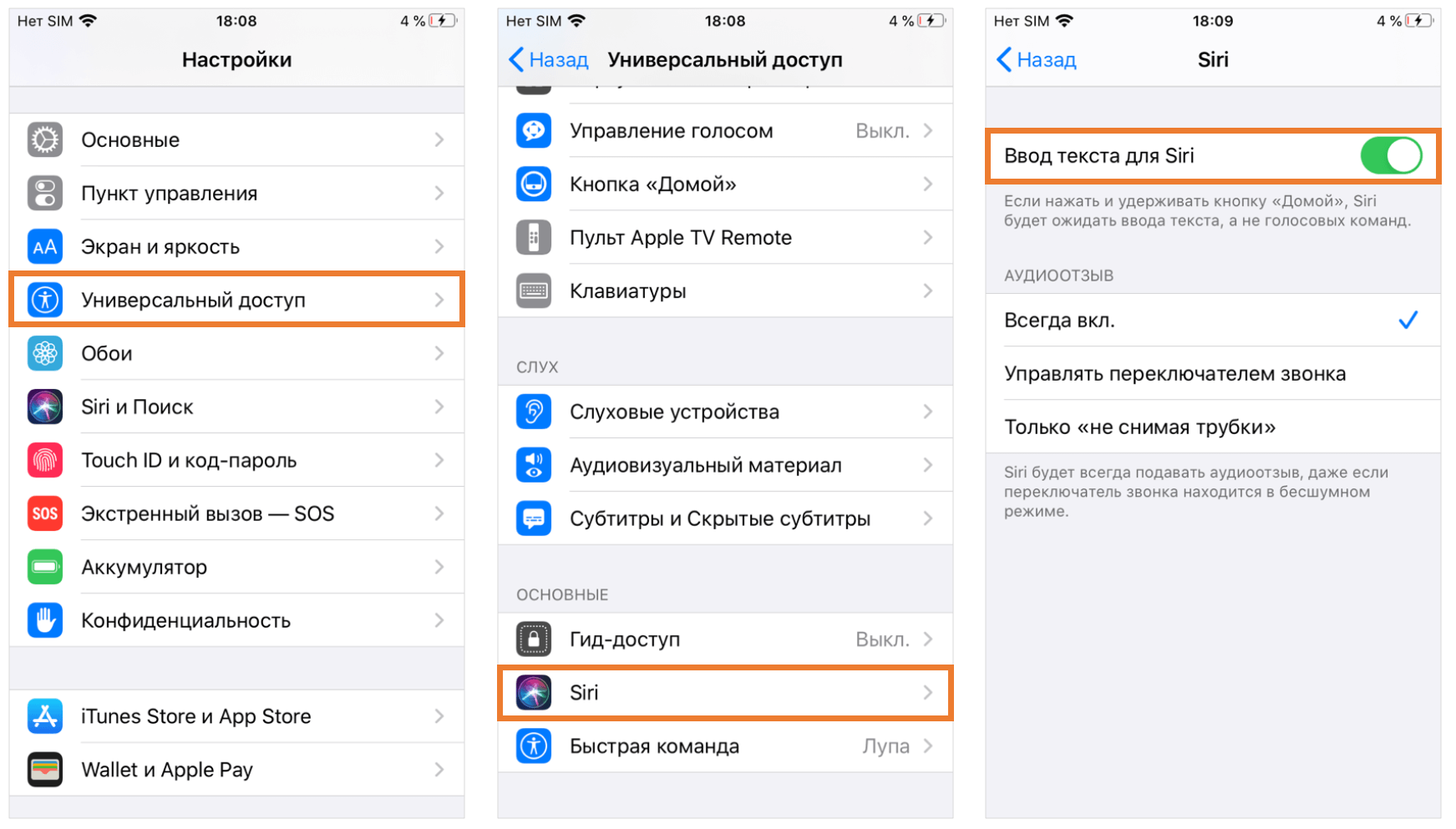Как включить сири на айфоне: вызвать siri