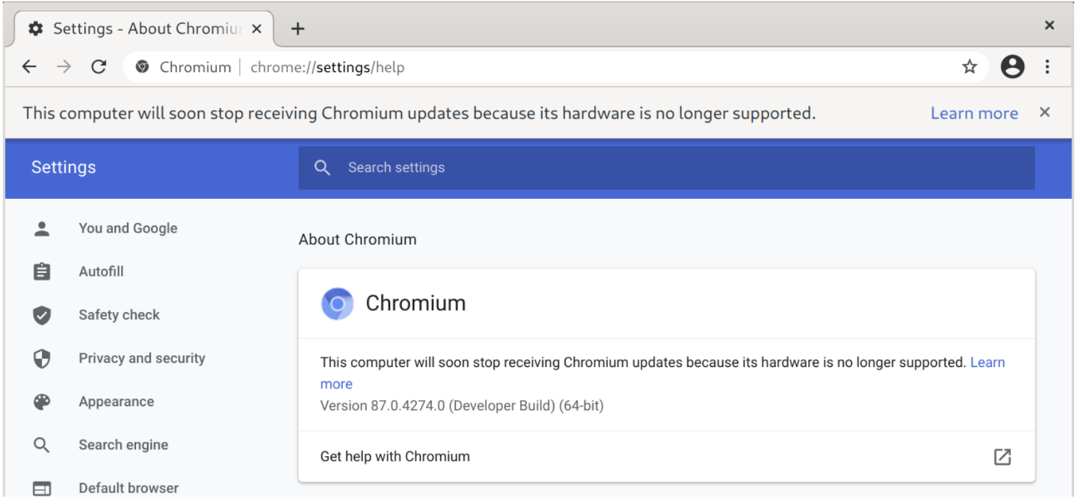 Версия chrome устарела и не удалось обновить chrome — как убрать уведомления? | трафиктоп