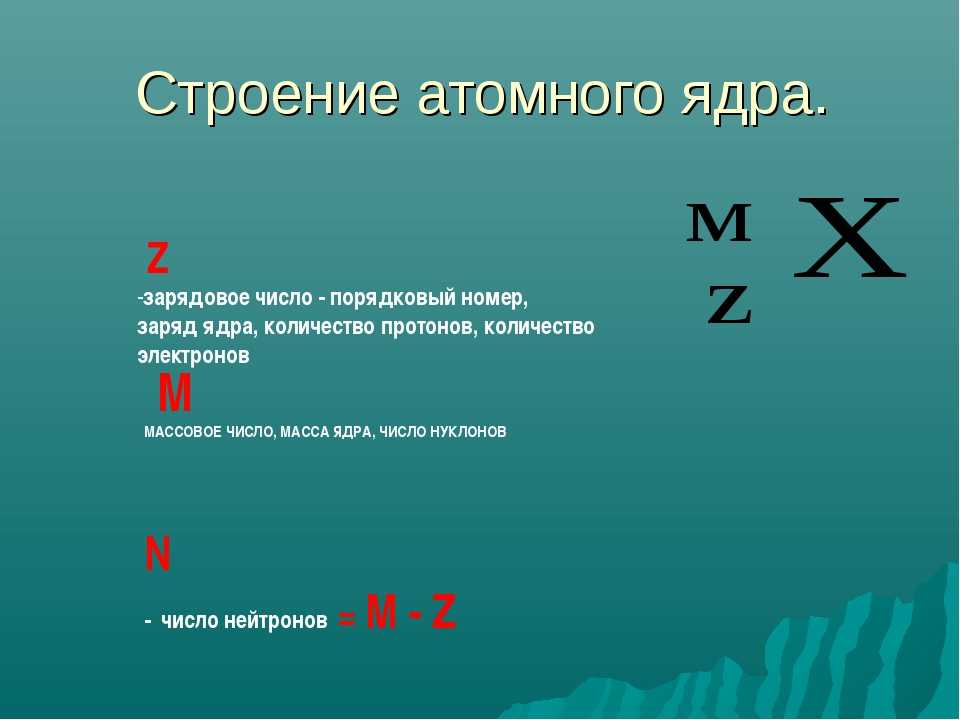 § 56. состав атомного ядра. ядерные силы