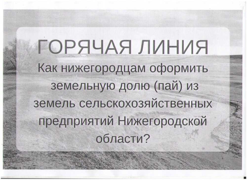 Как продать земельный пай