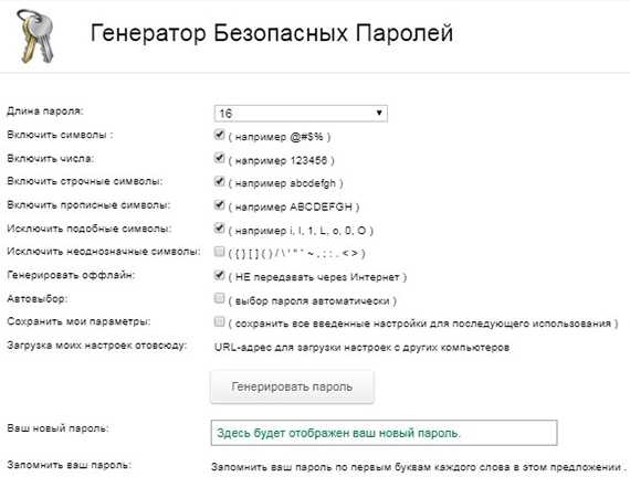 Какие специальные символы я могу использовать в своем пароле?