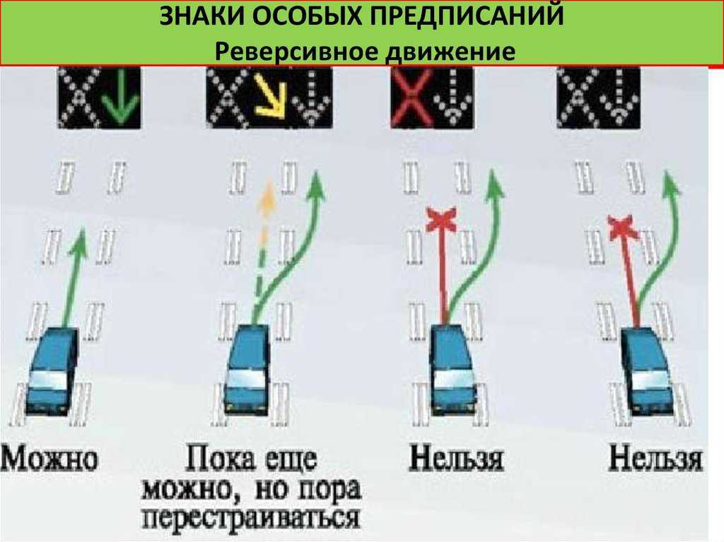 Что такое реверсивное движение на дороге