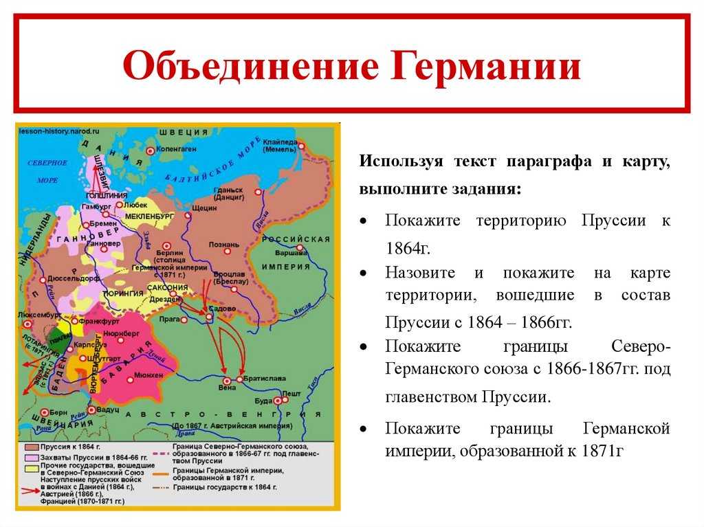 Объединение германии - предпосылки, причины, особенности процесса