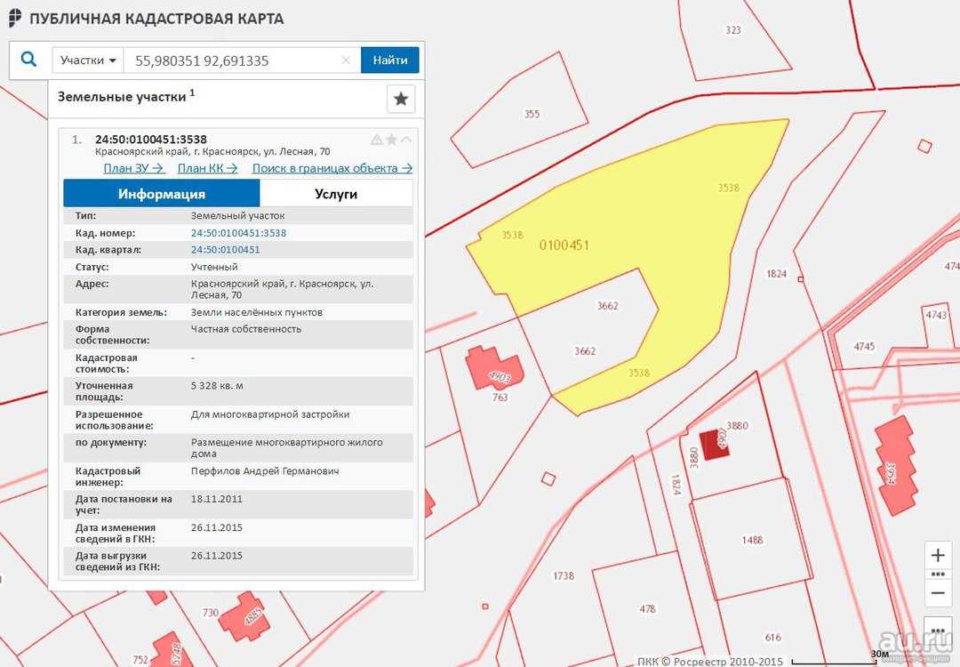 Понятие и значение кадастрового квартала земельного участка