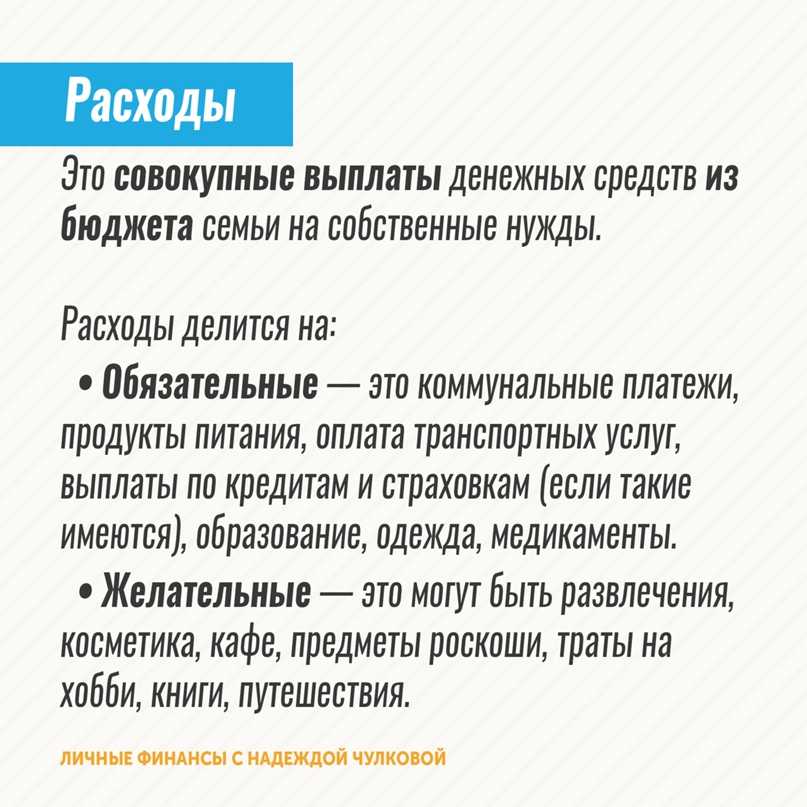 Зачем вести личный бюджет и как планировать доходы и расходы