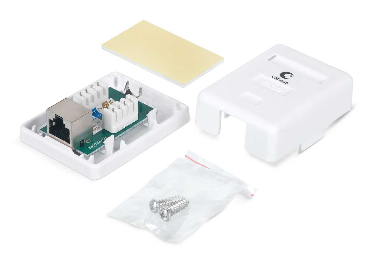 Подключение интернет розетки rj-45 и обжим коннектора