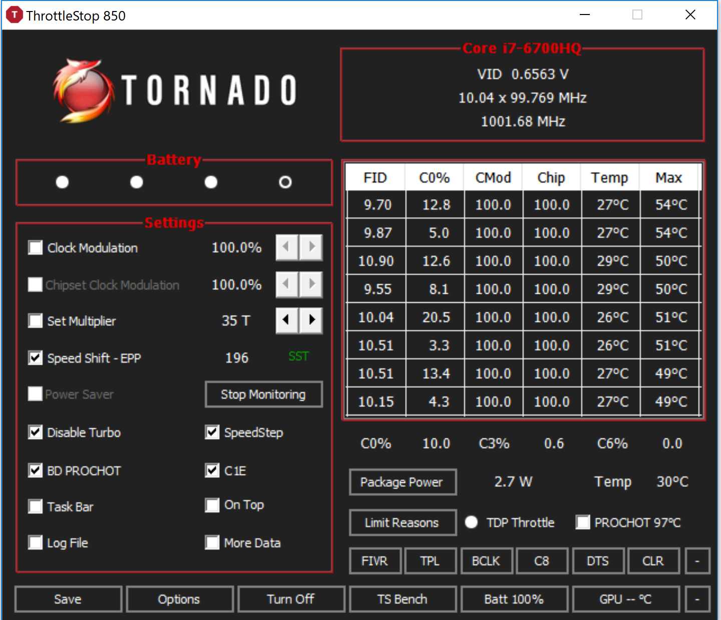 Power consumption — tlp 1.6 documentation