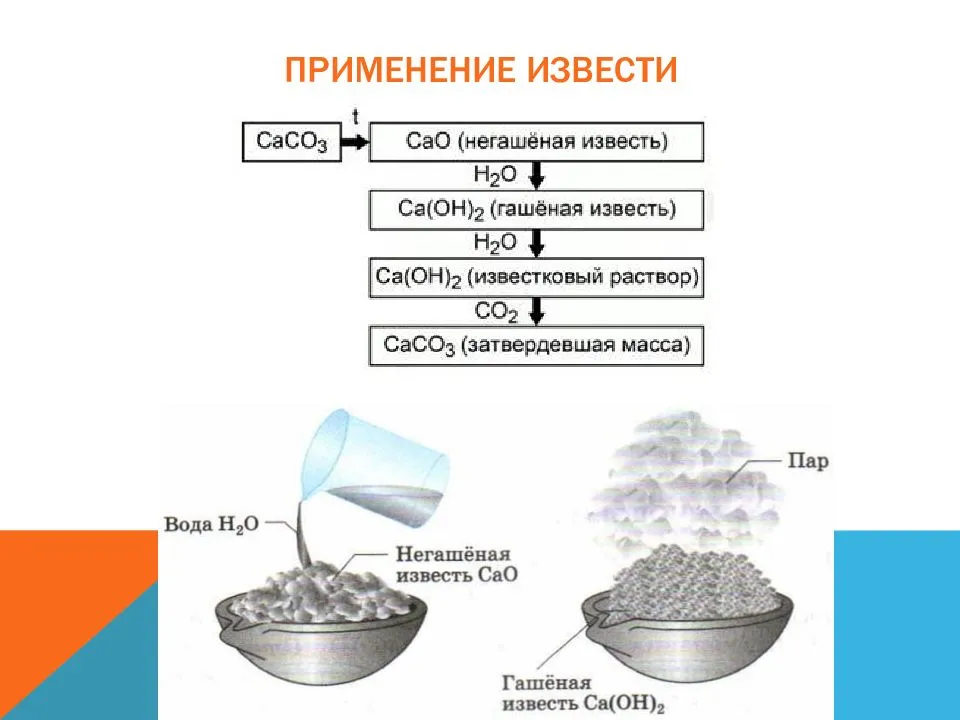 Известь для сада