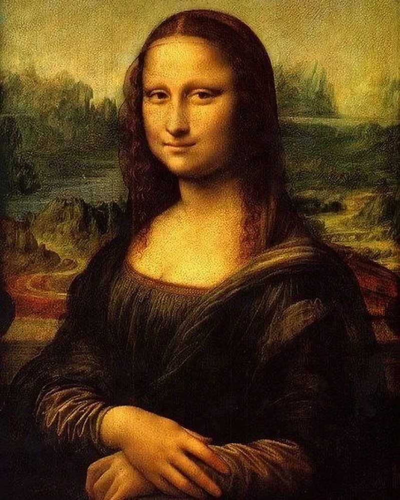 Мона лиза сколько лет рисовал улыбку — oh italia