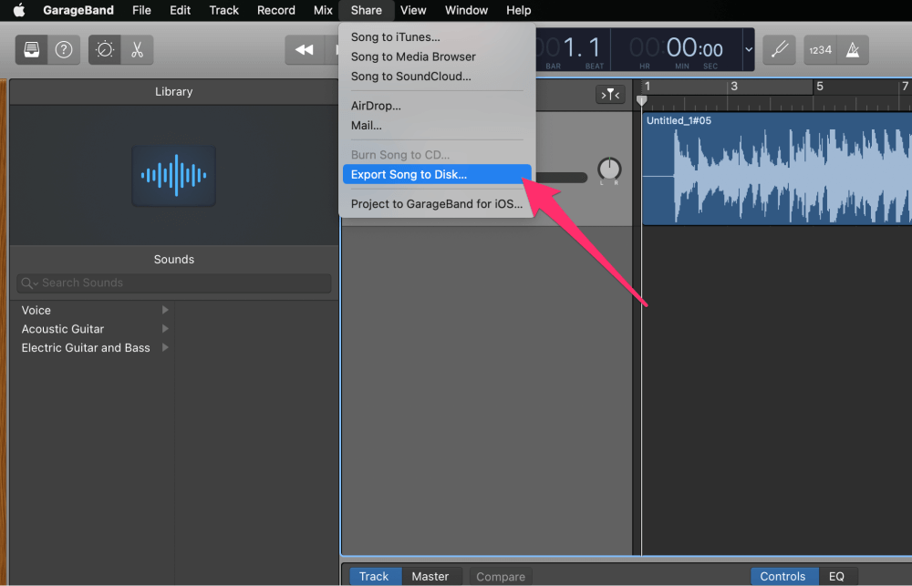 Как сделать рингтон с помощью garageband
