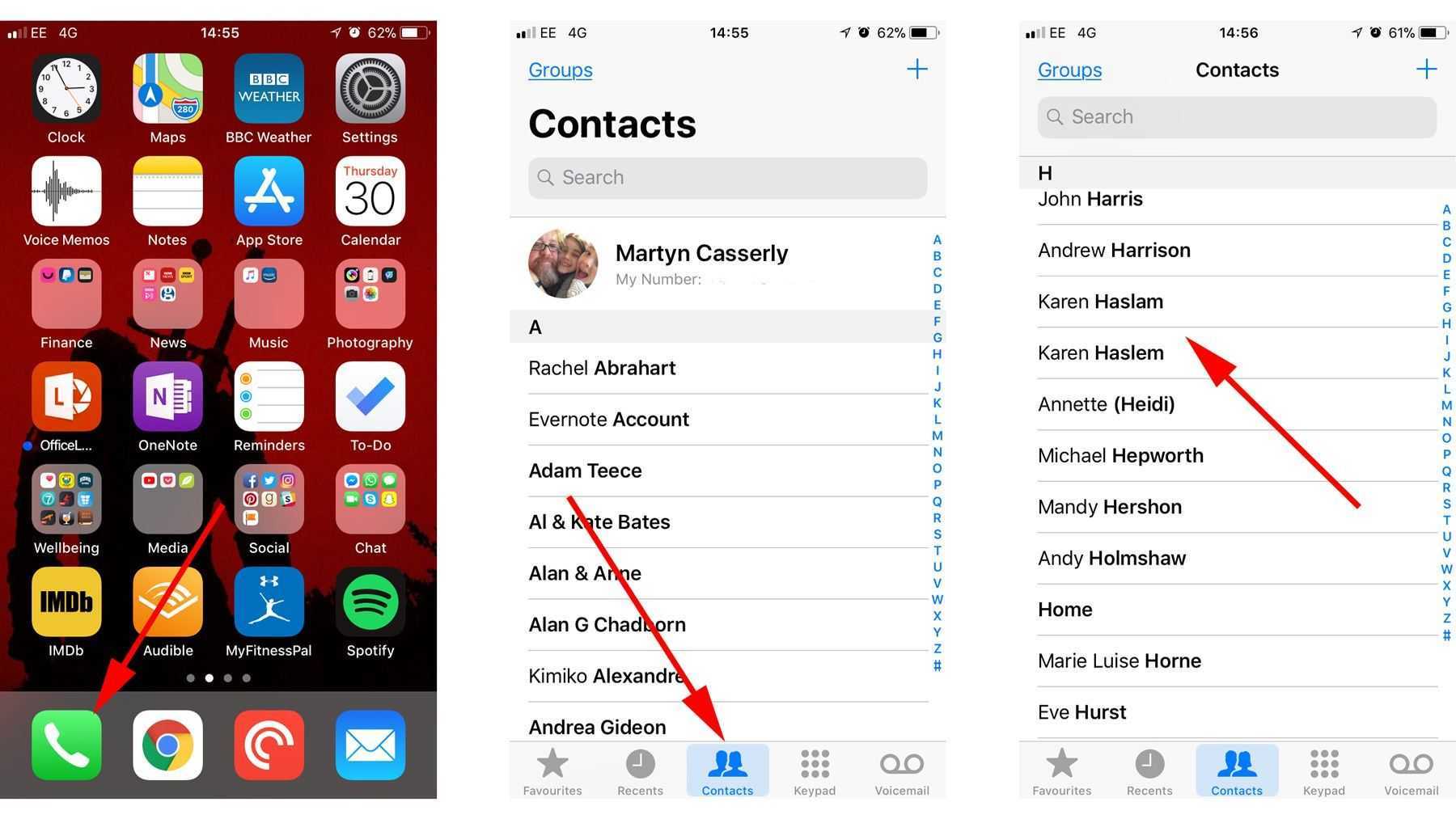Как отключить синхронизацию контактов на iphone?