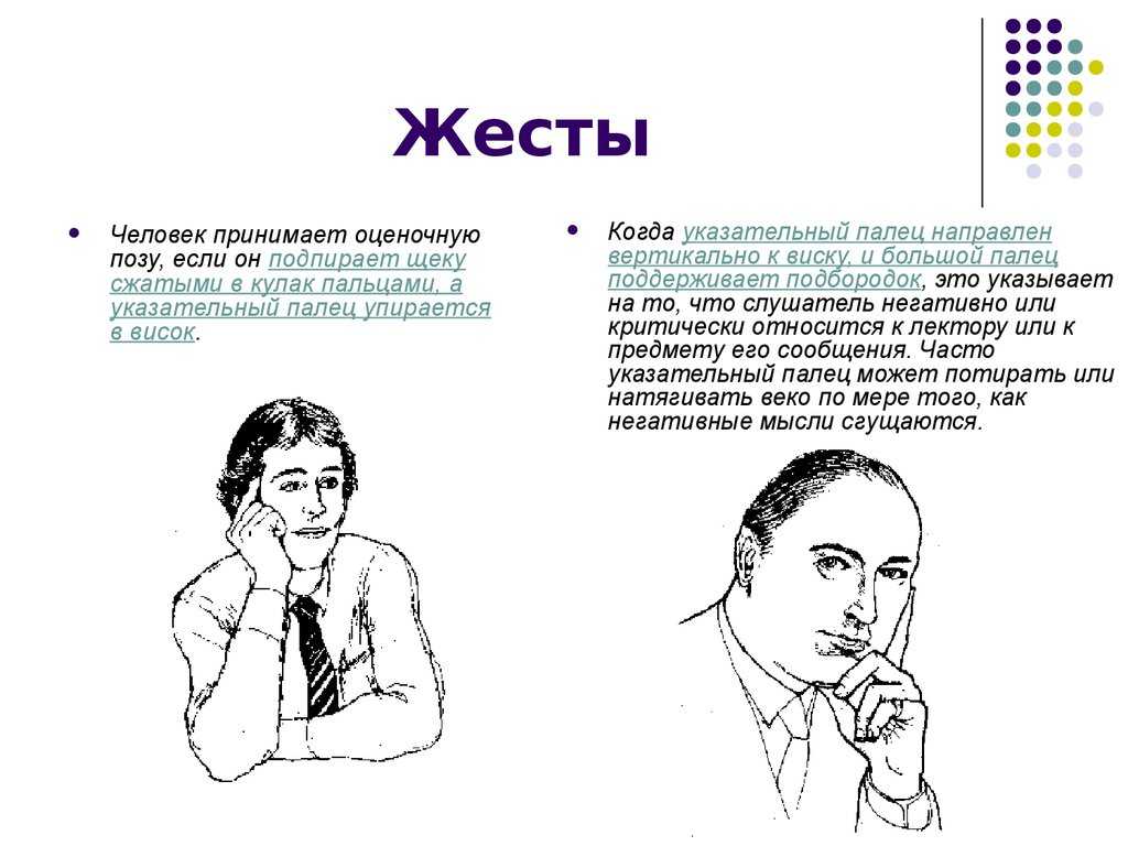 Невербальные жесты в психологии общения: классификация и значения