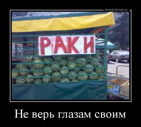 Не верь глазам своим…