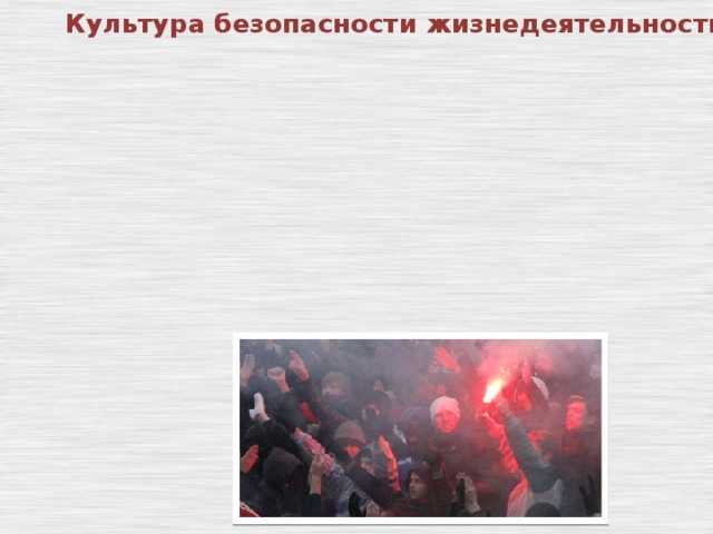 § 20. культура безопасности жизнедеятельности — условие формирования антитеррористического поведения и антиэкстремистского мышления