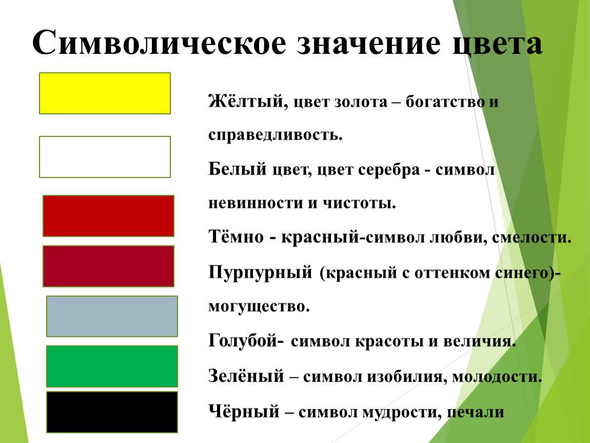 Сакральное и психологическое значение зеленого цвета, воздействие на настроение человека