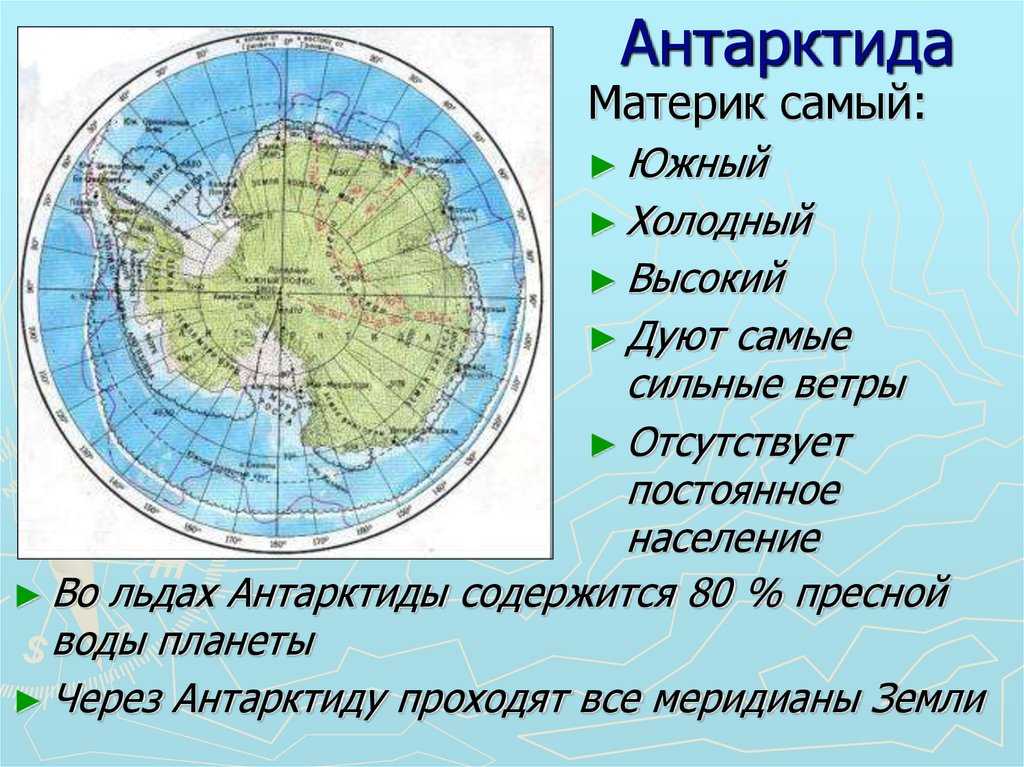 Урок 13: антарктида - 100urokov.ru