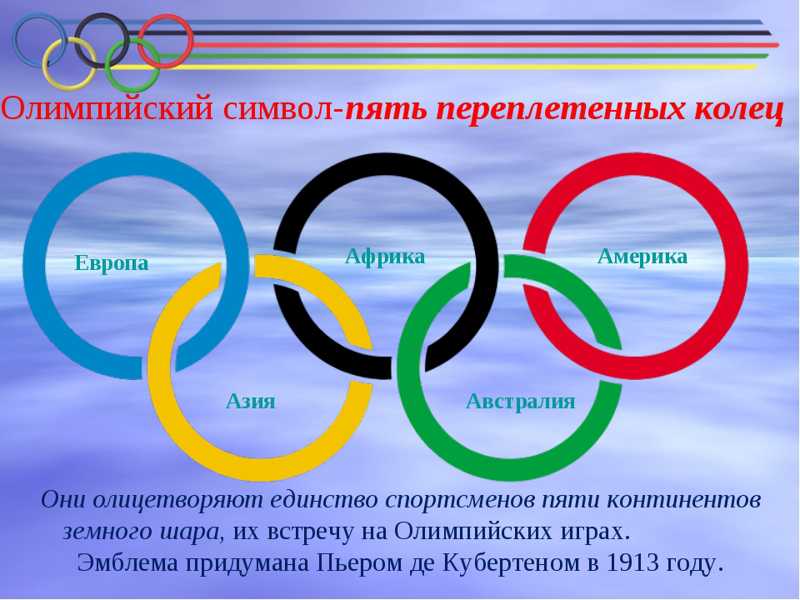 Значение олимпийских колец и история олимпиады | олимпийский мир                 olympic_world