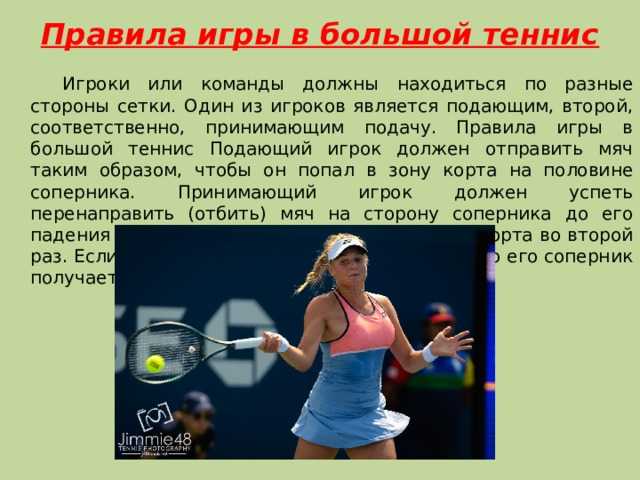 Что такое поинт в теннисе: правила и особенности игры