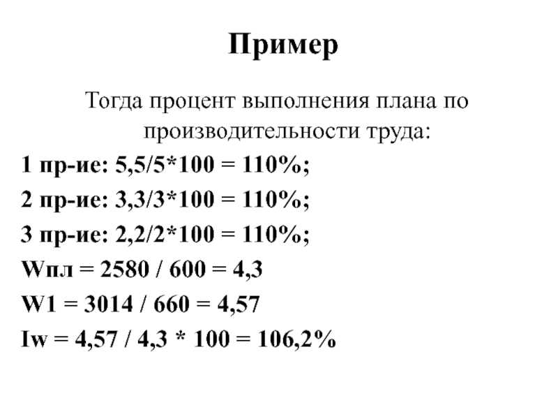 Как посчитать процент выполнения плана от факта. относительная величина планового задания и выполнения плана. как посчитать процент выполнения плана в excel