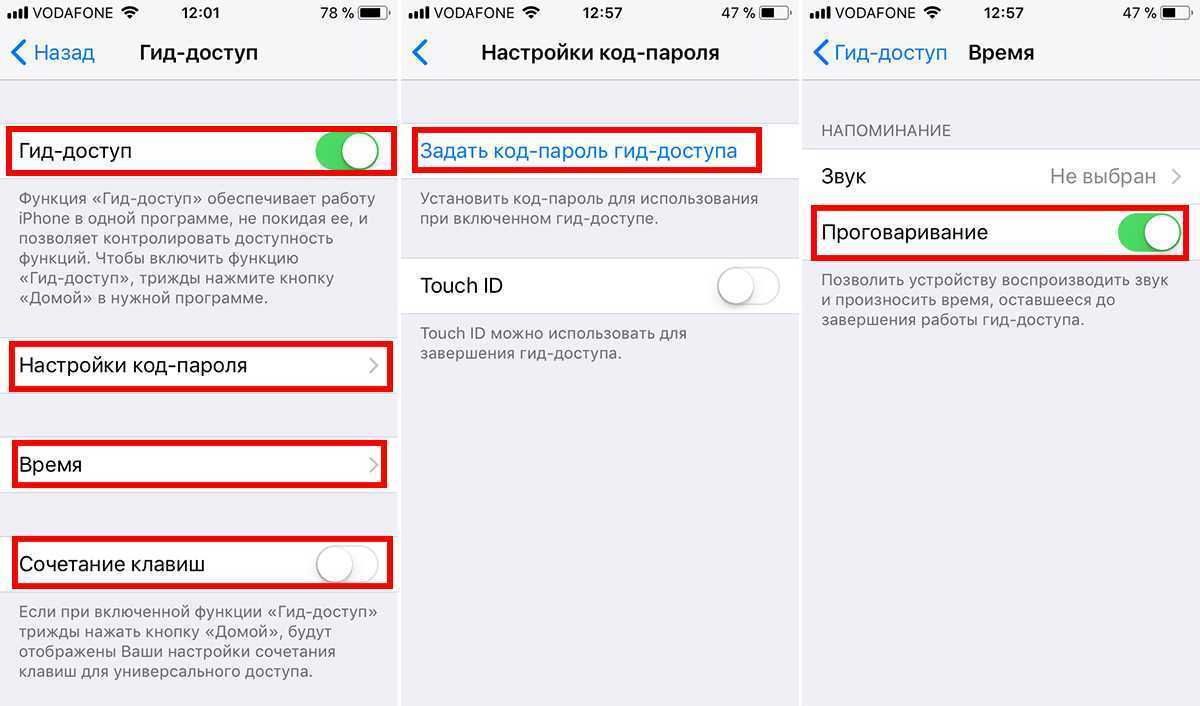 Настройка гид-доступа в айфоне: что такое, описание, как включить или выключить