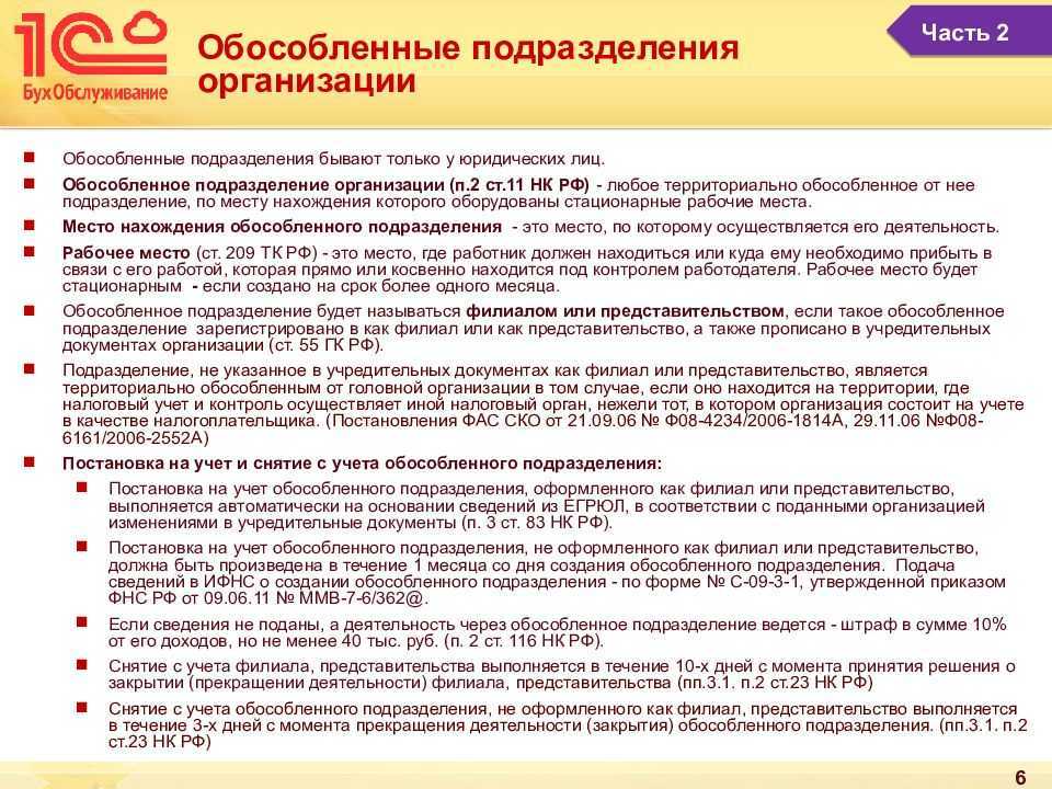 Самостоятельные структурные подразделения: определение, принципы работы