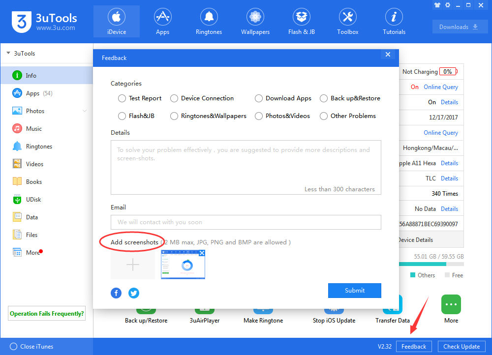 3utools не может запросить shsh