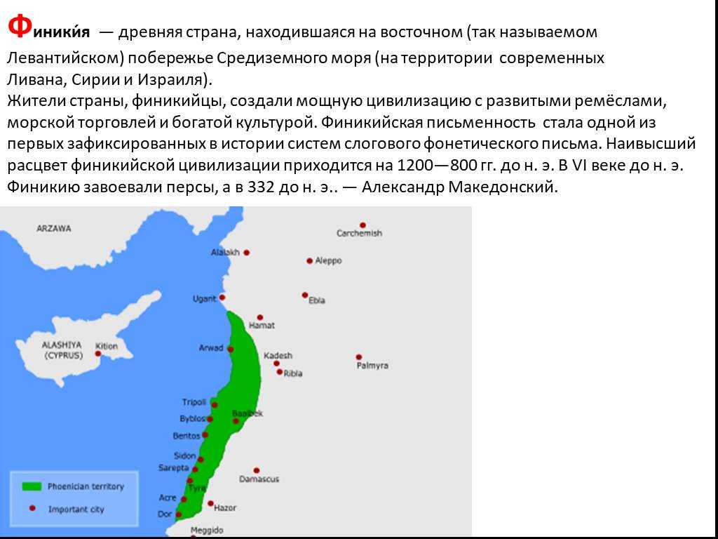 Карфаген, тир и сидон: величайшие города финикии