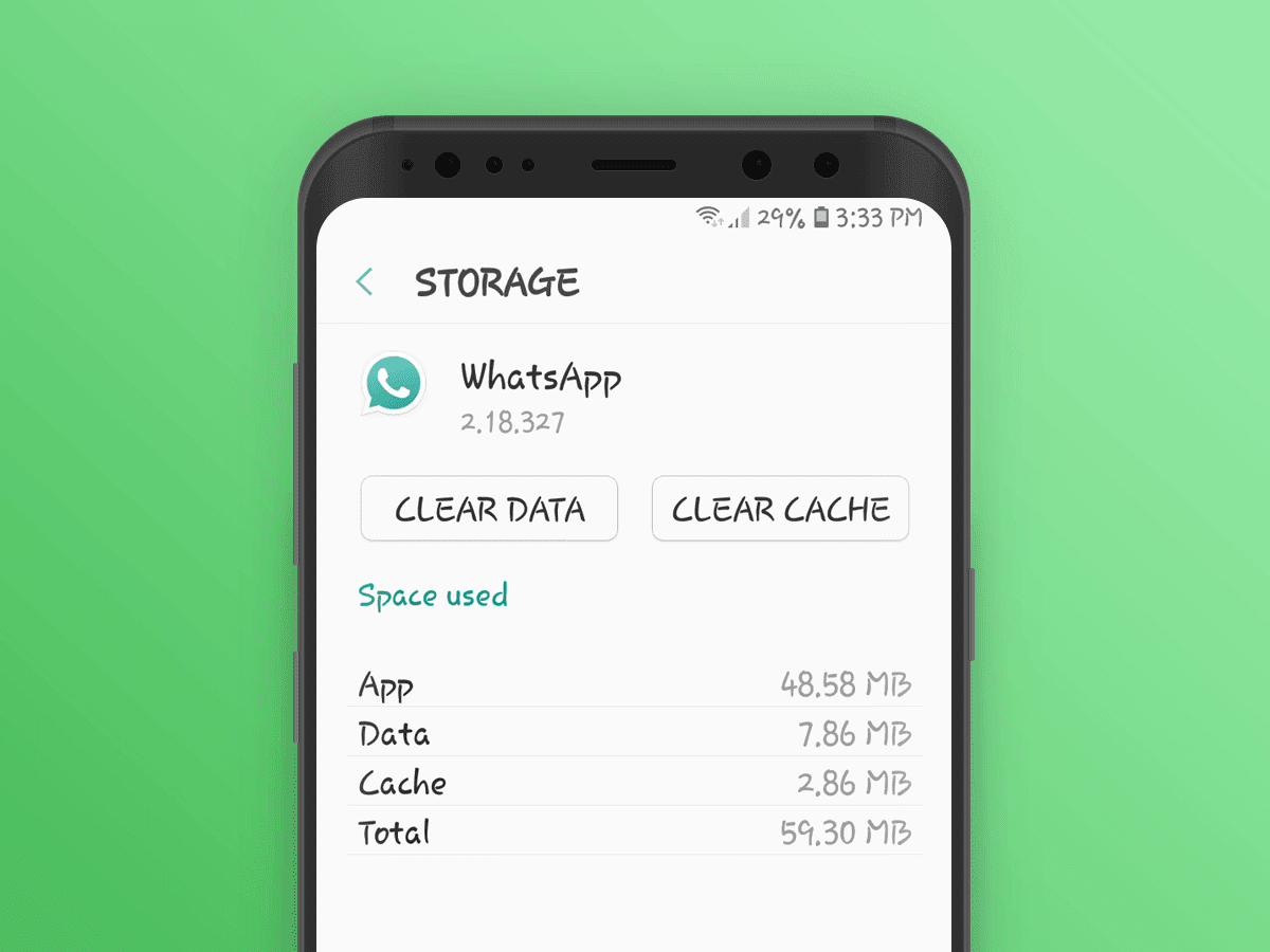 Как очистить (удалить) кэш в whatsapp на iphone