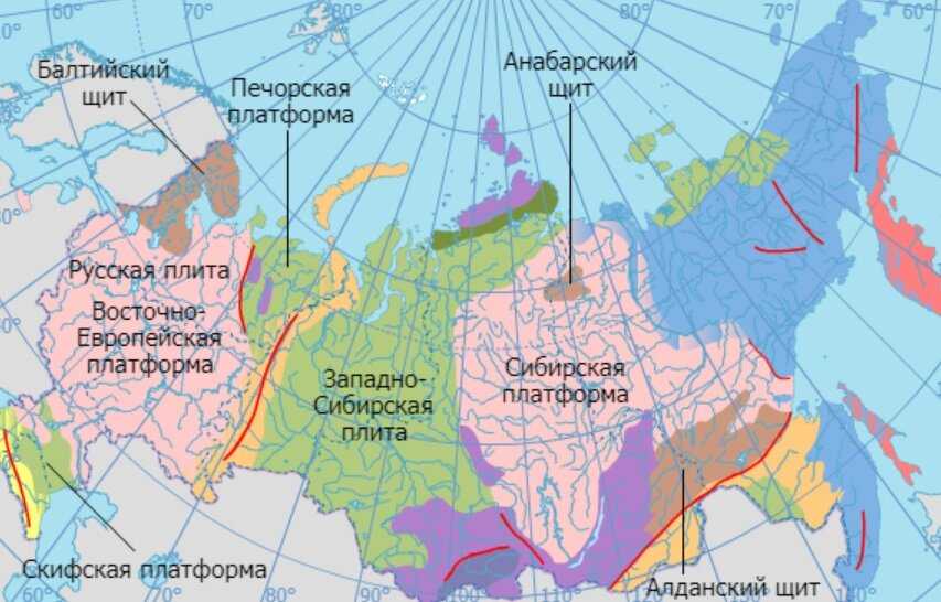 Каким цветом низменности на карте? - места и названия