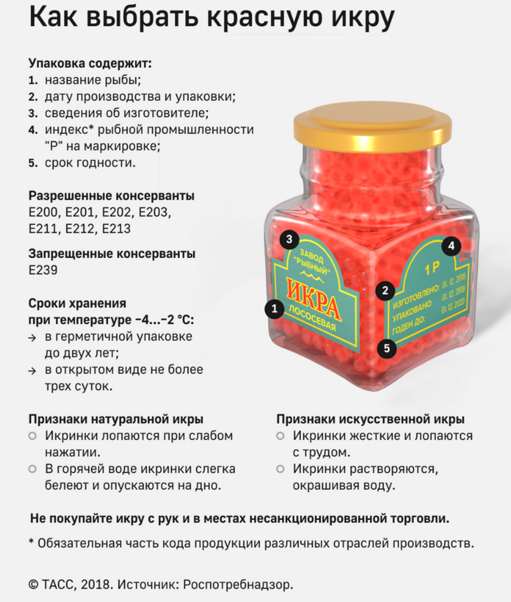 Шесть лососевых: как выбрать красную икру - жизнь - info.sibnet.ru