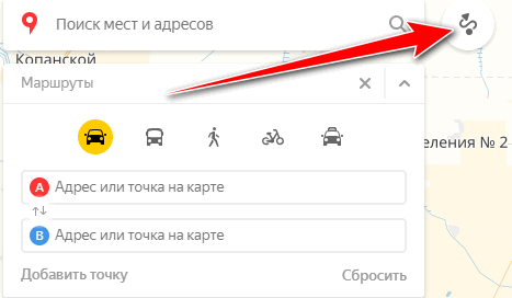 Как померить расстояние на карте яндекс
