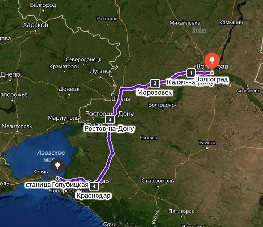 Из ростова-на-дону в крым на машине