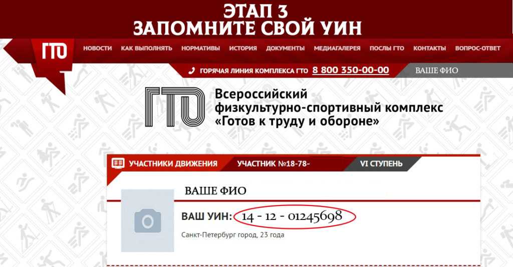 Вход в личный кабинет гто на официальном всероссийском сайте gto ru